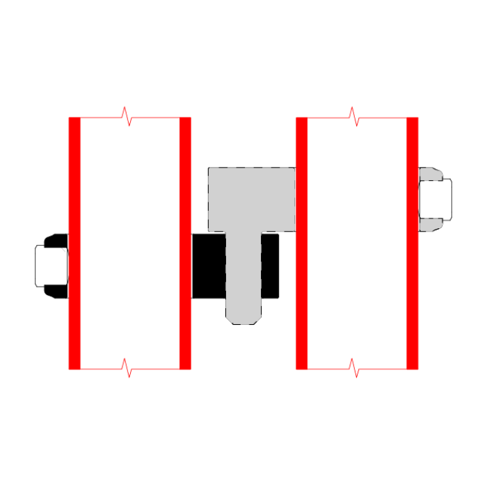 Pipeclamp Gate Eye Doughty Engineering